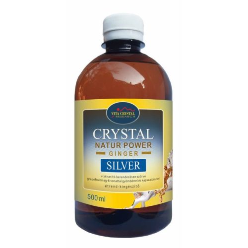 CRYSTAL SILVER  NATUR POWER GINGER 500ML