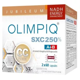   Olimpiq SXC Jubileum CC 250% DR kapszula 60+60 db – NADH, Astragalus és antioxidáns komplex