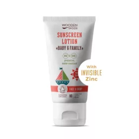 Wooden Spoon Bio naptej és testápoló SPF50 150ml