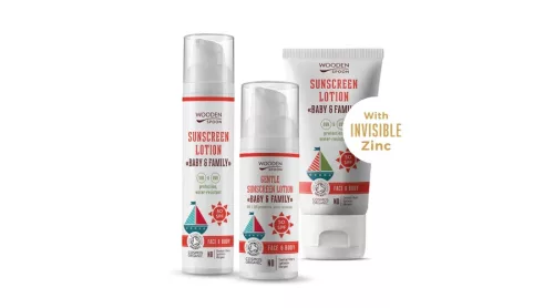 Wooden Spoon Bio naptej és testápoló SPF50 150ml
