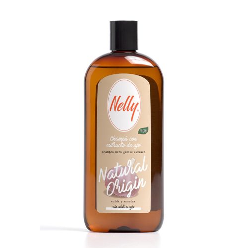 Nelly vegán Tápláló/hajhullás ellen sampon fokhagyma kivonattal 400ml