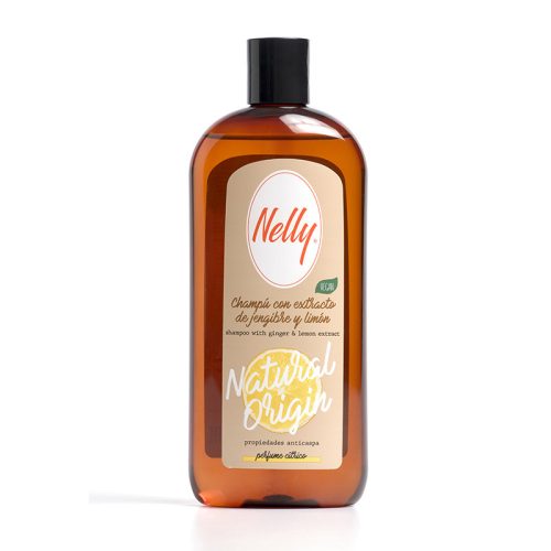 Nelly vegán Korpás/színvédő sampon citrom/gyömbér kivonattal 400ml